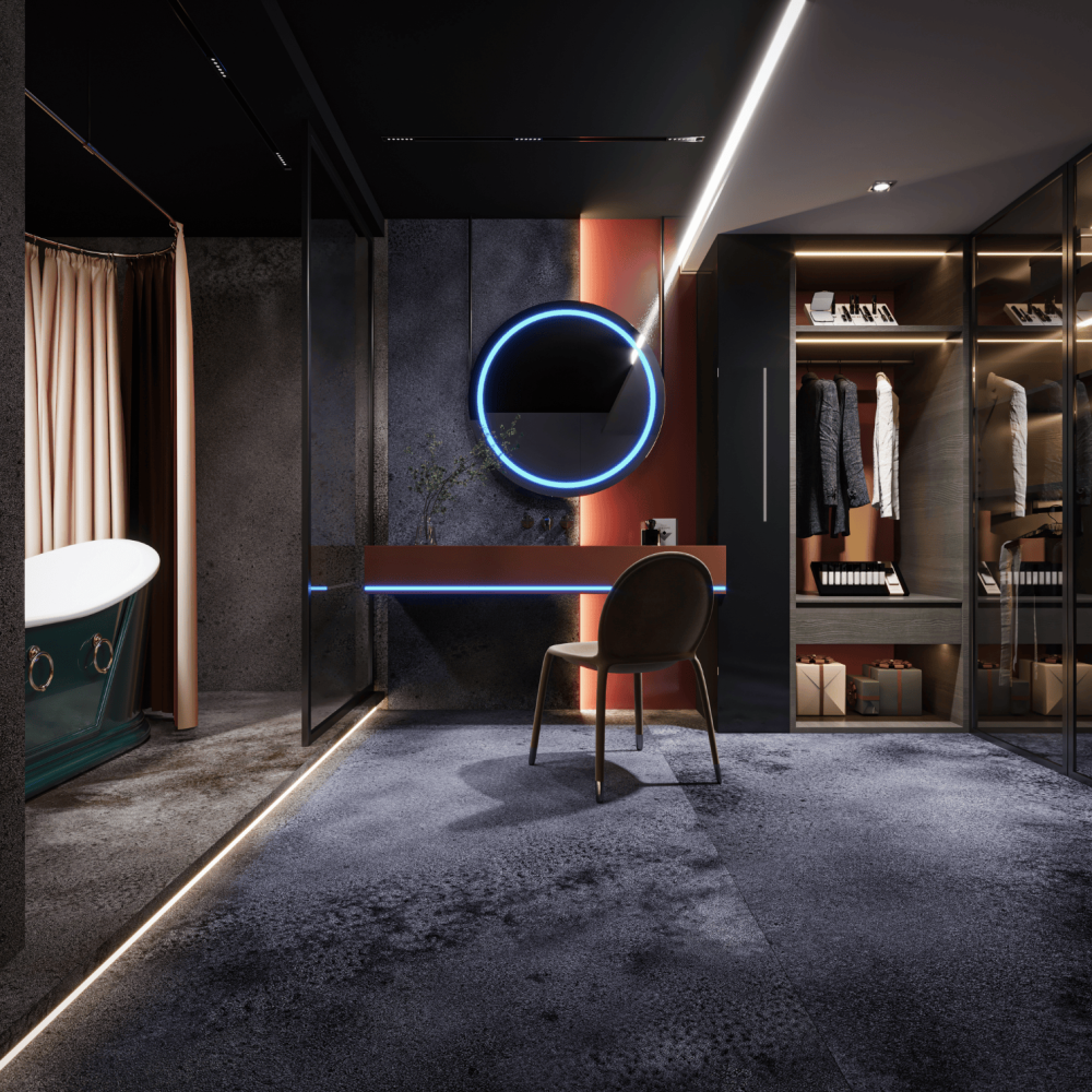Plan meuble salle de bain - NEODY OXYD