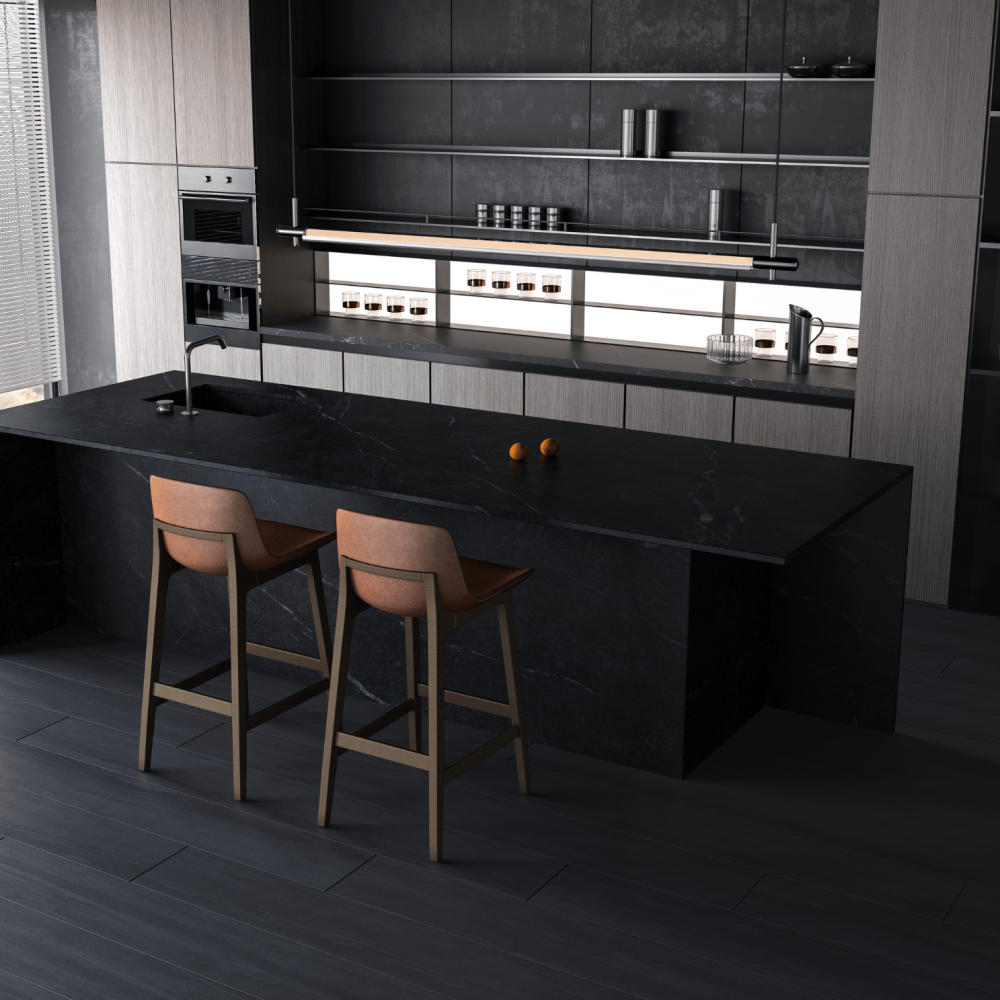 Plan de travail cuisine - MARQUINA BLACK