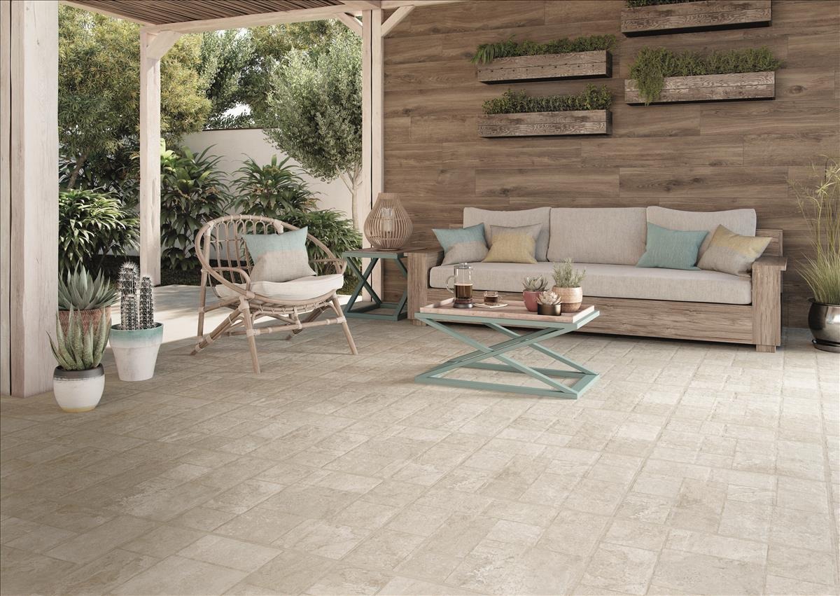 Carrelage De Mosaïque De Rayure De Parquet En Bois Clair Sans